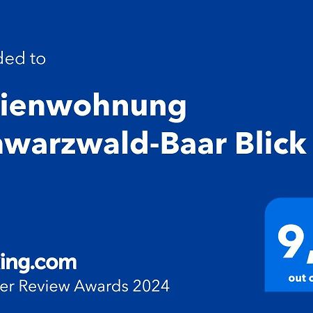 Ferienwohnung Schwarzwald-Baar Blick Донаушинген Екстериор снимка